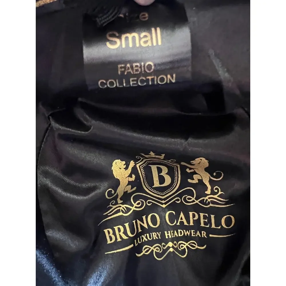 Bruno Capelo‎ Hat Mens Gray Fabio Wool Fedora Size Small